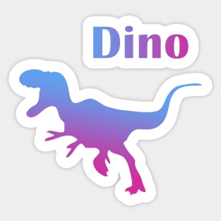 The Dino t shirt design Sticker